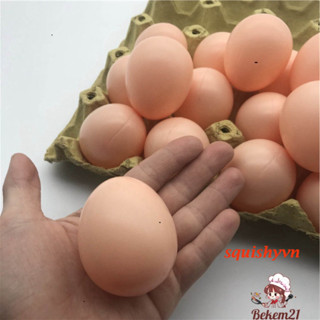 Trứng gà giả mô phỏng kích thích gà mái đẻ trứng, đồ chơi giáo dục nghệ thuật