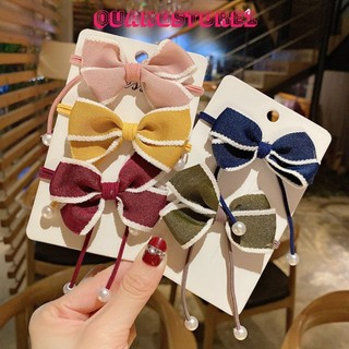 Dây buộc tóc đính nơ - chun buộc tóc nơ tiểu thư, dây buộc tóc nơ phong cách hàn quốc siêu đáng yêu
