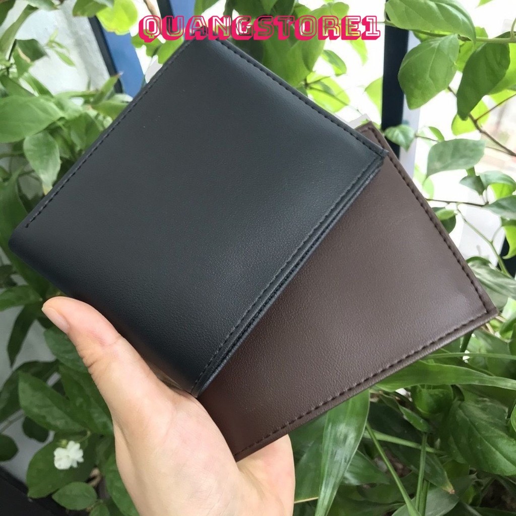 Ví Da Nam , Bóp nam đựng tiền thời trang cao cấp da PU nhiều ngăn nam tính nhập khẩu chính hãng #