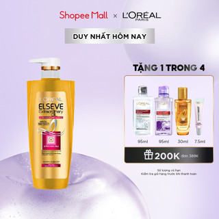 Dầu gội chiết xuất tinh dầu hoa tự nhiên L'Oreal Paris Elseve Extraordinary Oil Ultra Nourishing 330ml/650ml