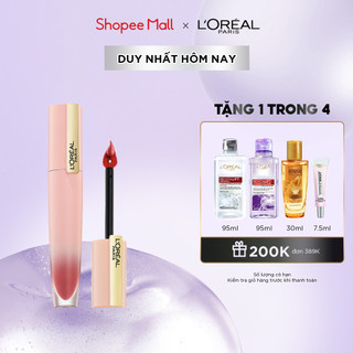 Son tint mịn lì cao cấp L'Oréal Paris Rouge Signature 7ml (son lì)