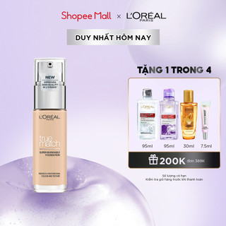 Kem nền lâu trôi dạng lỏng L'Oreal Paris True match Blendable Foundation 30ml