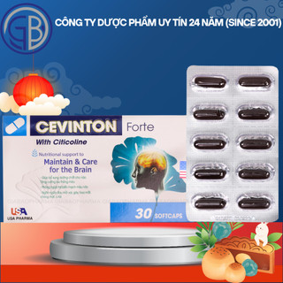 Viên uống bổ não CEVINTON giảm tai biến mạch máu não, bổ não, tăng cường lưu thông máu