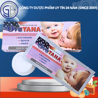 Que thử rụng trứng Ovutana, test tìm thời điểm trứng rụng ( 1 que)