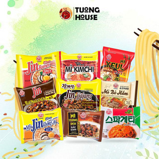 Mì hàn quốc ottogi nhiều vị cay và không cay gói 75g/140g