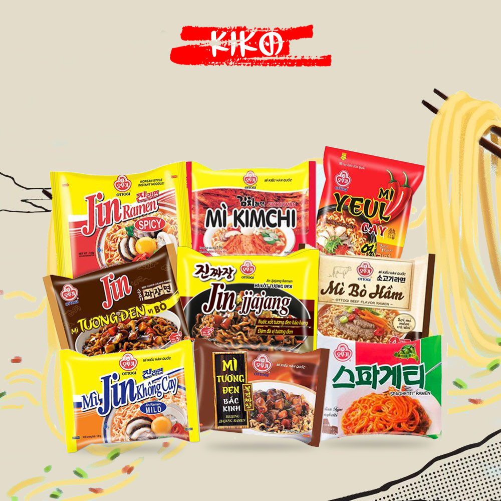 Mì Cay OTTOGI Hàn Quốc Gói 140G