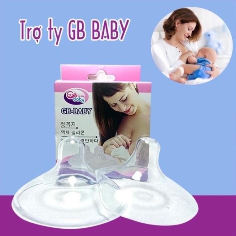 Núm trợ ti siêu mềm Gb baby shop BECON (kèm 2 núm)