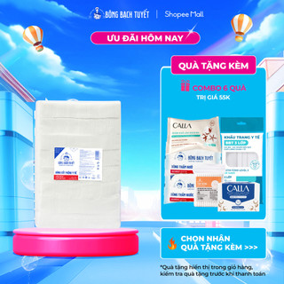 Bông y tế cắt Bạch Tuyết (5cm x 5cm) - 1Kg