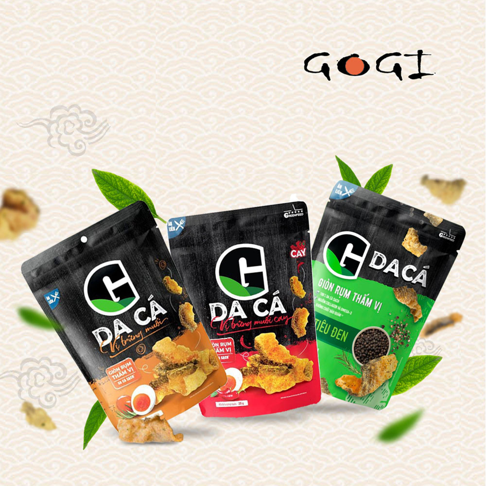 Da cá trứng muối G Kitchen bịch 25G