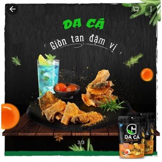 Da cá trứng muối G Kitchen bịch 25G