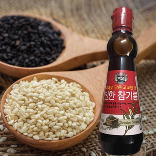 Dầu mè đậm đặc Hàn Quốc Beksul chai (110ml / 320ml)