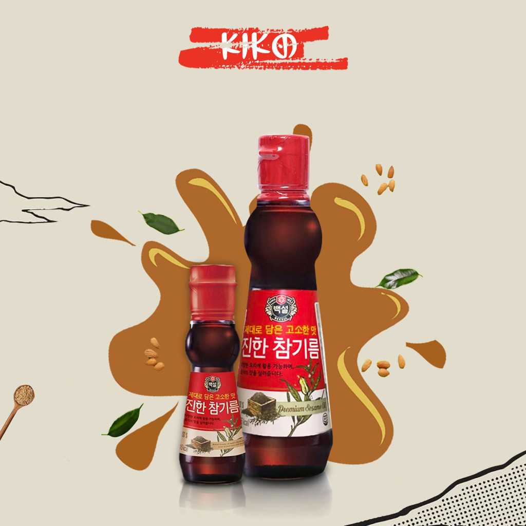 Dầu mè đậm đặc Beksul Hàn Quốc (110ml / 320ml)