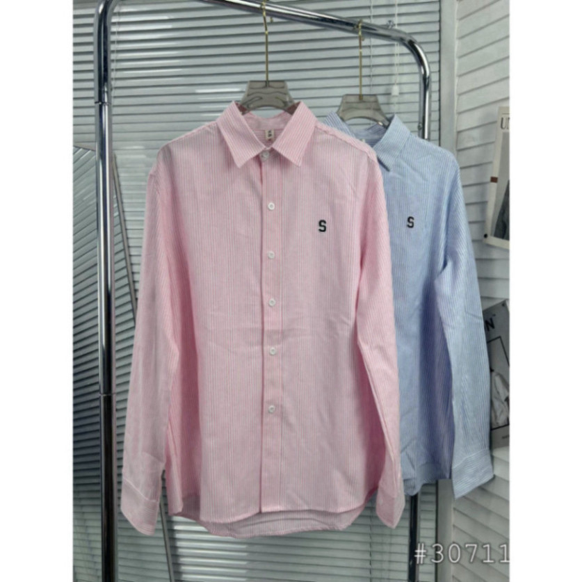 Áo Len Cardigan Nữ Kẻ Sọc Form Rộng Dáng Suông, Áo Khoác Len Cài Nút Dài Tay Basic Hàn Quốc | BigBuy360 - bigbuy360.vn