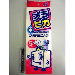 Set 5 miếng mút lau chùi Melamine nội địa Nhật Bản