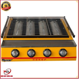 Bếp gas nướng hồng ngoại 4 trụ k255