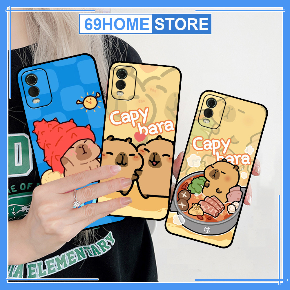 Ốp lưng Nokia C31 / C32 in hình Capy bara cute