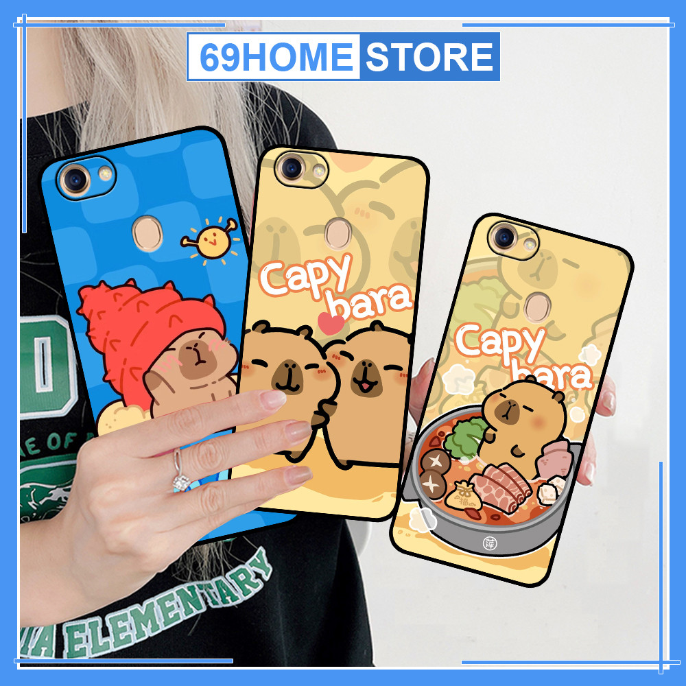 Ốp lưng Oppo F5 / F5 Youth / F7 / F7 Youth in hình Capy bara cute