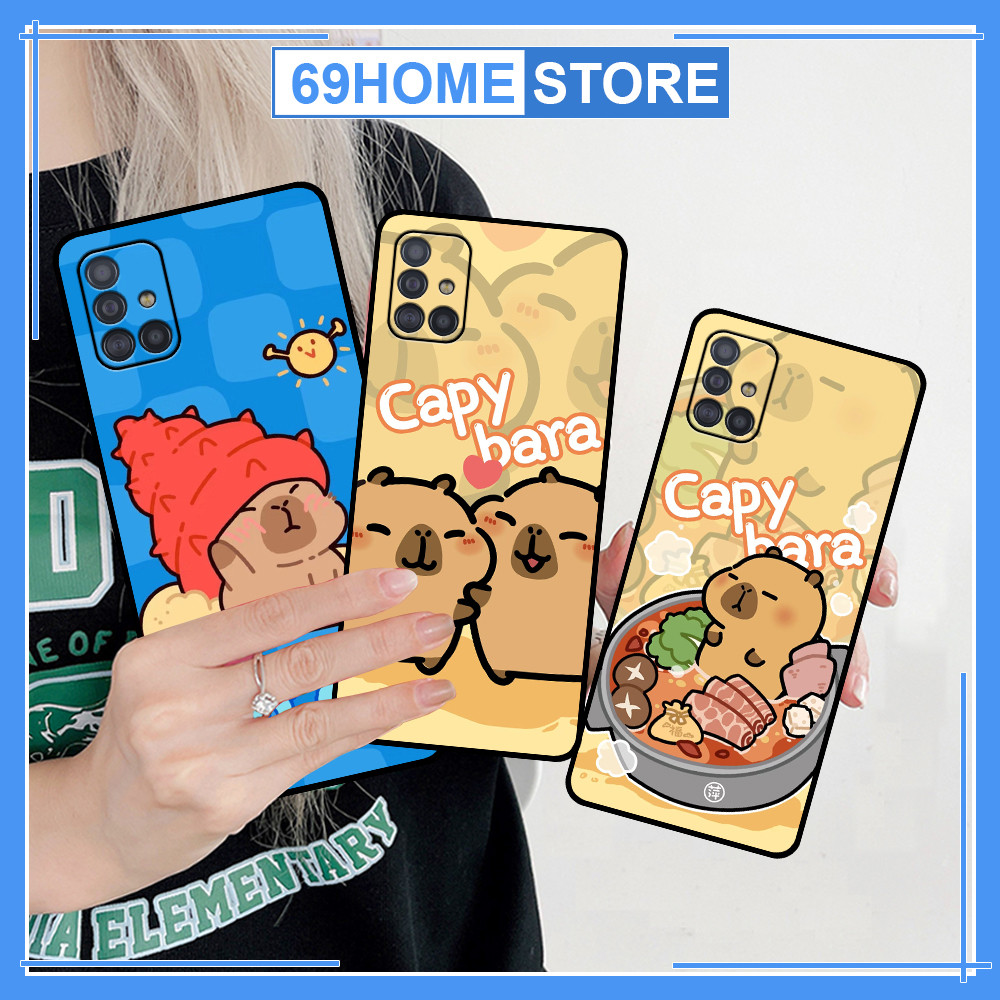 Ốp lưng Samsung A31 / A51 / A71 / M51 in hình Capy bara cute