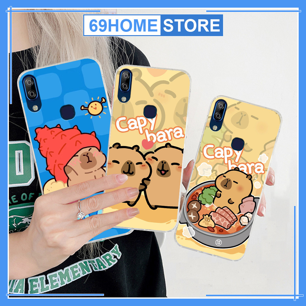 Ốp lưng Vsmart Active 1 / Active 1 Plus / Active 1+ in hình Capy bara cute