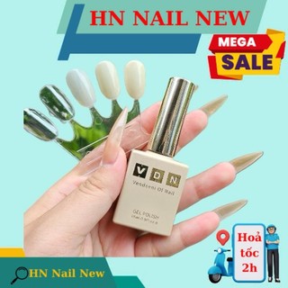 sơn thạch sữa chua VENDEENI,sơn trắng sữa chua ,thạch đục trắng 15ml HN NAIL NEW