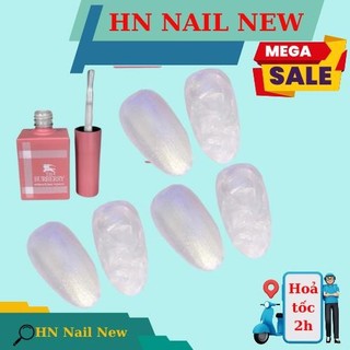 sơn gel ngọc trai trắng Burberry chai 15ml , sơn móng tay HN NAIL NEW