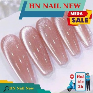 Sơn gel mắt mèo hồng Vendeeni siêu sáng, mắt mèo ánh trăng nâu,nude,vàng đồng Mijan HN NAIL NEW