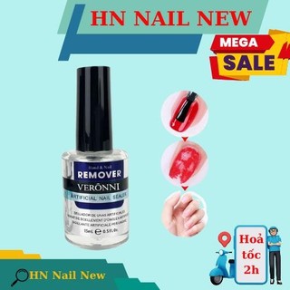 phá gel coco chai 15ml , phá sơn móng tay HN NAIL NEW