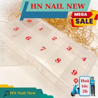Hộp đựng móng giả , phụ kiện hn nail new