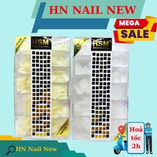 móng úp hsm nhám sẵn tem GB size từ 0-9 hàng chính hãng , HN NAIL NEW