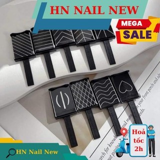 thanh hơ mắt mèo đen bộ 9 cây tạo hiệu ứng làm móng HN NAIL NEW