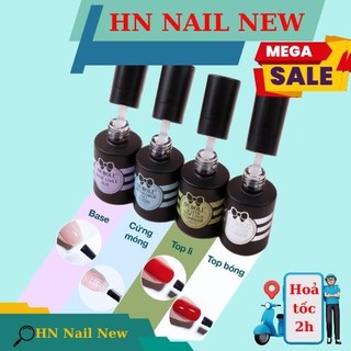 base top cứng móng oubuli chính hãng , bộ liên kết HN NAIL NEW