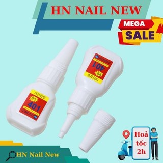 keo dán móng 401 chính hãng 15g , mẫu mới 200% stronger HN NAIL NEW