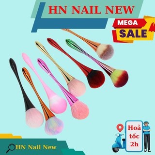 chổi phủi bụi cán dài chuyên dụng cho làm móng HN NAIL NEW