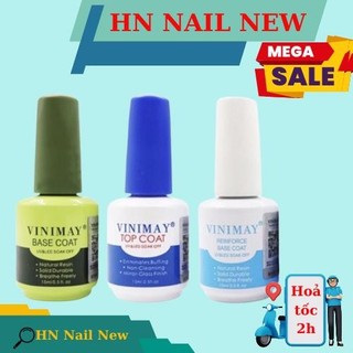 base top cứng móng vinimay , kềm dầu , top tạo loang , top tạo giọt HN NAIL NEW