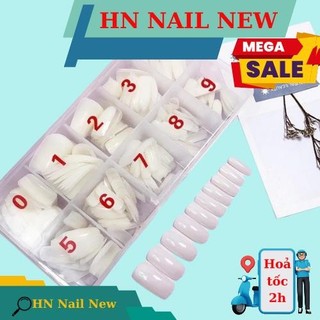 móng úp tay loại to , úp chân dài hộp 500 móng HN NAIL NEW