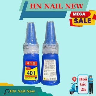 keo dán móng tay 401 hàng chuẩn 100% strong HN NAIL NEW