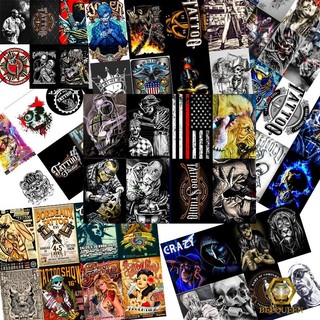 Combo Sticker Tattoo - Sticker Tiệm xăm dán tủ, tường...[Combo 50-200]