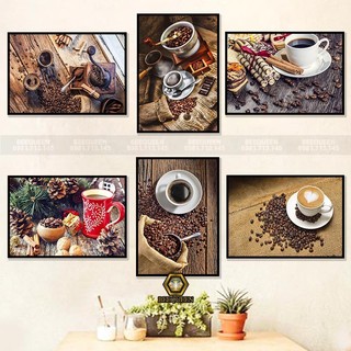 20 Mẫu Tranh Treo Tường Trang Trí Quán Cafe- Tranh Cà Phê Phong Cách Hiện Đại (MS41-60)