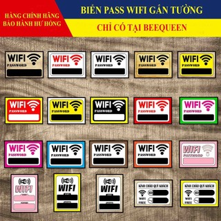 [20 mẫu] Biển Wifi Trang Trí Quán - Biển Pass Wifi