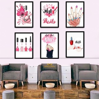 Album 20 Mẫu Tranh Nail Trang Trí Tiệm Nail - Phong Cách Nail Art