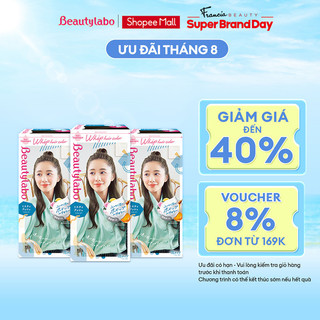 Combo 3 Thuốc nhuộm tóc tại nhà dạng bọt Beautylabo 125ml/ chai Whip Hair Color nhuộm dưỡng chuẩn Nhật Bản
