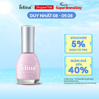 Sơn Móng Tay Felina Deluxe 16ml, màu sắc sang trọng, cọ vẽ mềm dễ sơn