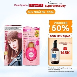 Combo thuốc nhuộm tóc 133ml và serum dưỡng tóc 120ml Beautylabo phục hồi và dưỡng tóc mềm mượt