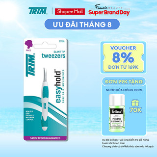 Nhíp nhổ lông mày Hiệu TRIM Cao Cấp - Nhíp Xéo Tay Cầm