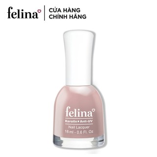 Sơn Móng Tay Felina Nail 18ml, Màu Nâu Rosy CS881, Lên Màu Đẹp, Thời Trang