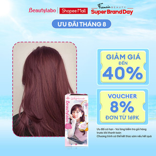 Thuốc nhuộm tóc dạng bọt Beautylabo Whip 125ml Whip Hair Color, lên màu đều, nội địa Nhật