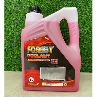 [ Hàng chính Hãng ] Nước Làm Mát Đỏ Cao Cấp FOREST 5Lít Dung Dịch Làm Mát Động Cơ, NƯỚC GIẢI NHIỆT MÀU ĐỎ