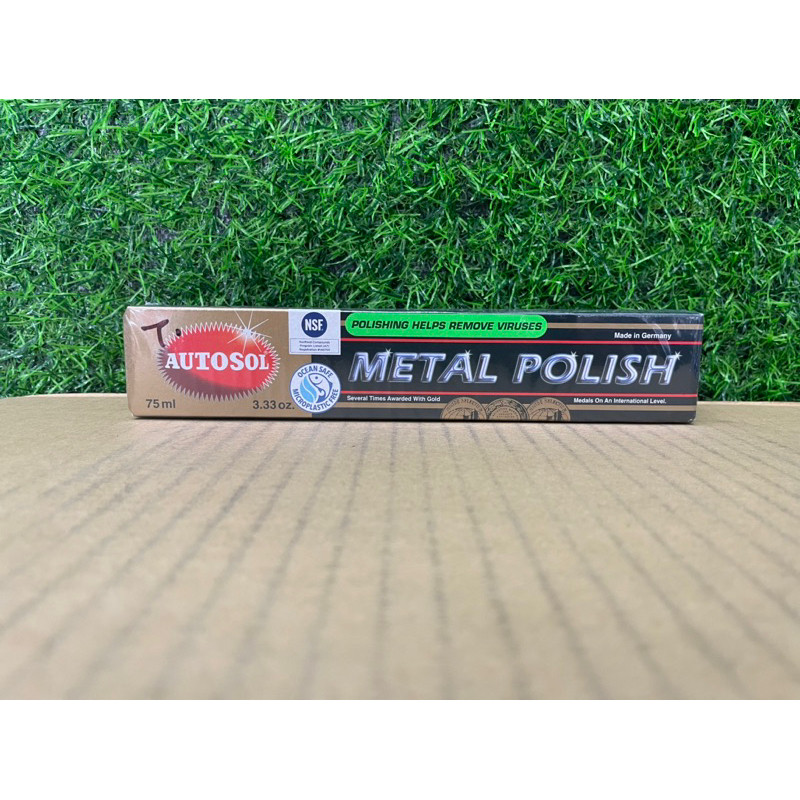 [ HÀNG CHÍNH HÃNG ] Kem AUTOSOL METAL POLISH Đánh Bóng Kim Loại, Inox, Nhôm (75 ml) - Công Nghệ Đức