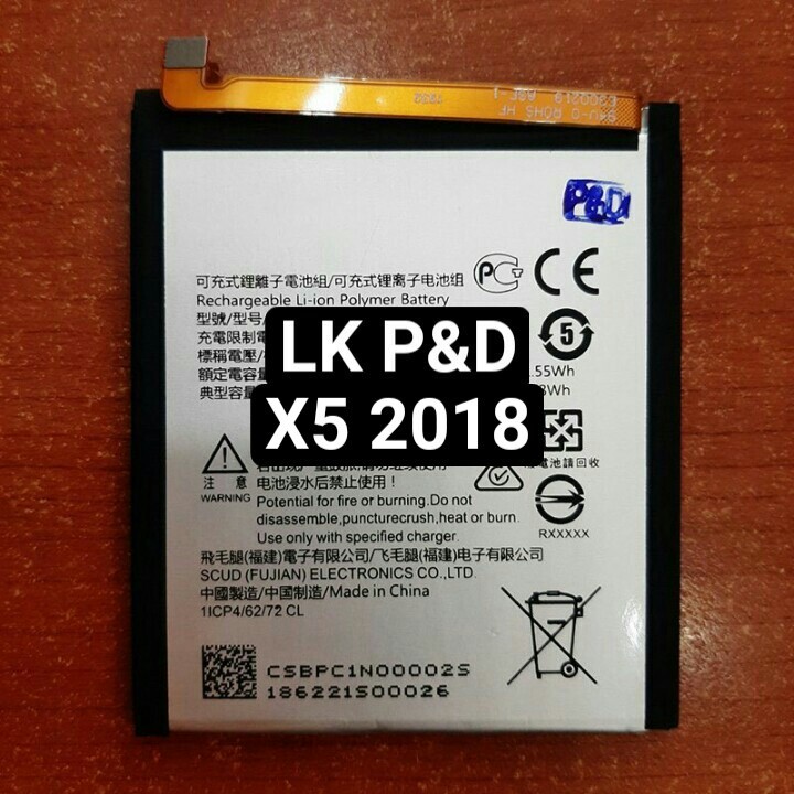 Pin Thay thế Nokia X5 2018