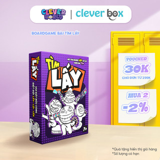 Đồ Chơi Sáng Tạo Board Game VN - Bài Tìm Lấy- Cleverbox - Đồ chơi giải trí, bài giải trí vui nhộn